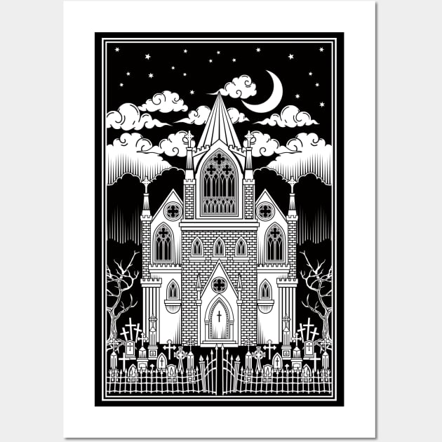 Gothic Cathedral Wall Art by RavenWake